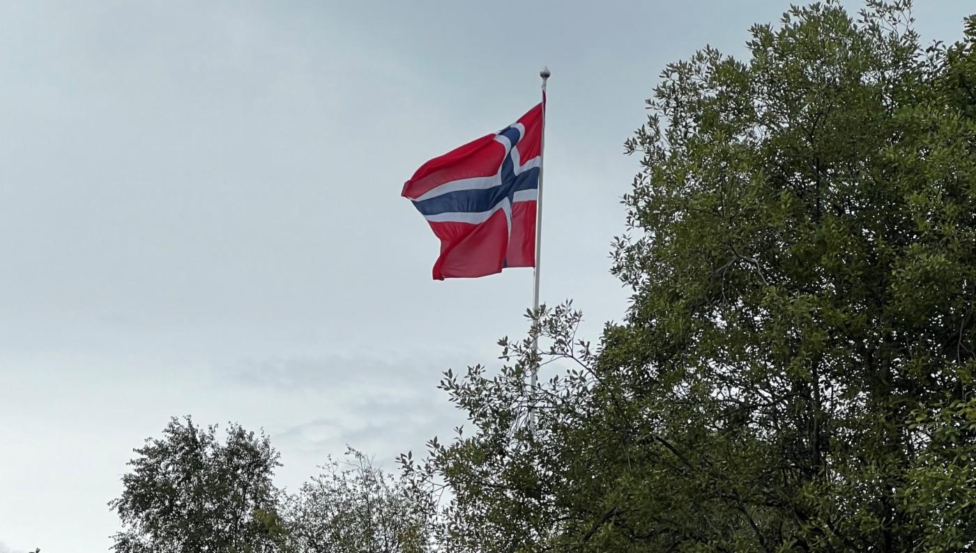 Vi flagger på 1. skoledag