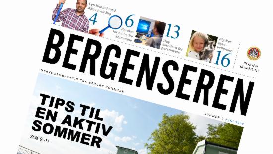 Forside av Bergenseren 2 2018