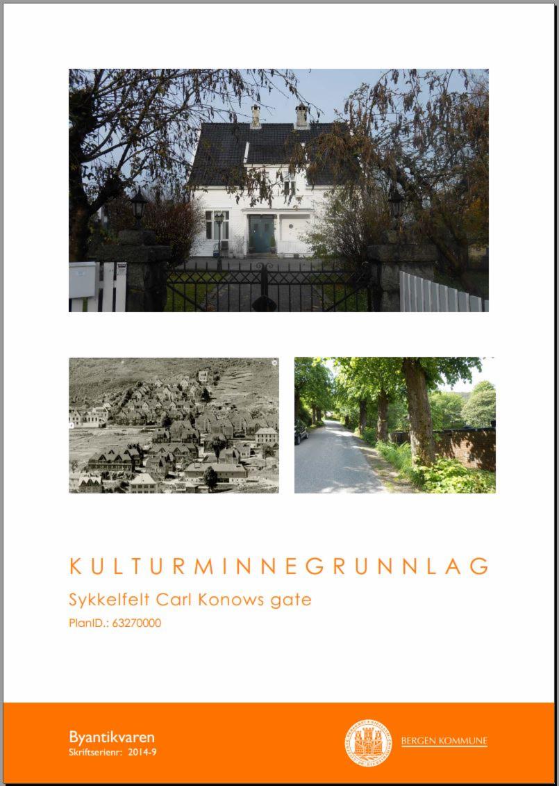 Kulturminnegrunnlag: Sykkelfelt Carl Konows gate bilde